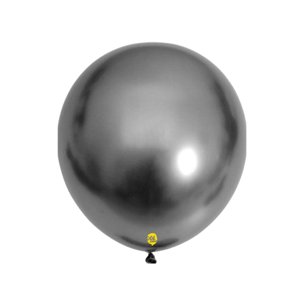 Balon Latex Black Chrome China