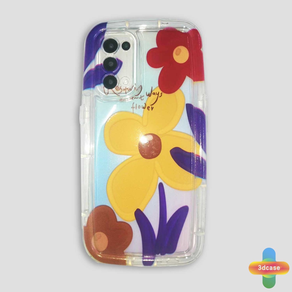 Case Realme C15 C21 C11 2021 C21Y C30 C30S C31 C33 C35 C25 C20 C3 C12 C2 C25S 10 5S 5 5i 9i C17 7i C1 C25Y C2 C3i 6i C20A  Narzo 20 10 10A 20A 30A 50A 50i Prime A7 A5S A15 A16 A17 A53 A53S A57 A77 Colorful Flowers Soap Case