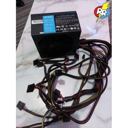Power Supply Pc PSU Power Suplay PC Merk ANTEC TRUEPOWER 650 650 Watts Mantap Murah