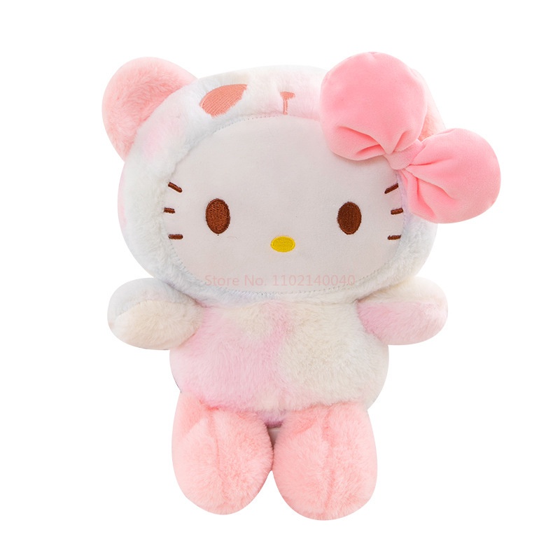 Kuromi Plush Toy Melody Cinnamoroll Boneka Warna-Warni Baru Sebagai Hadiah Ulang Tahun Untuk Anak Perempuan