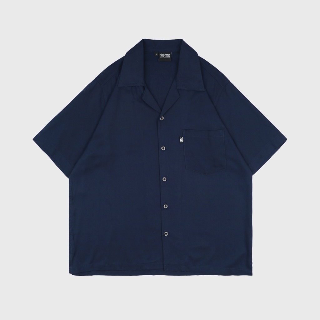 Epidemic Shirt | Kemeja Missandei Navy