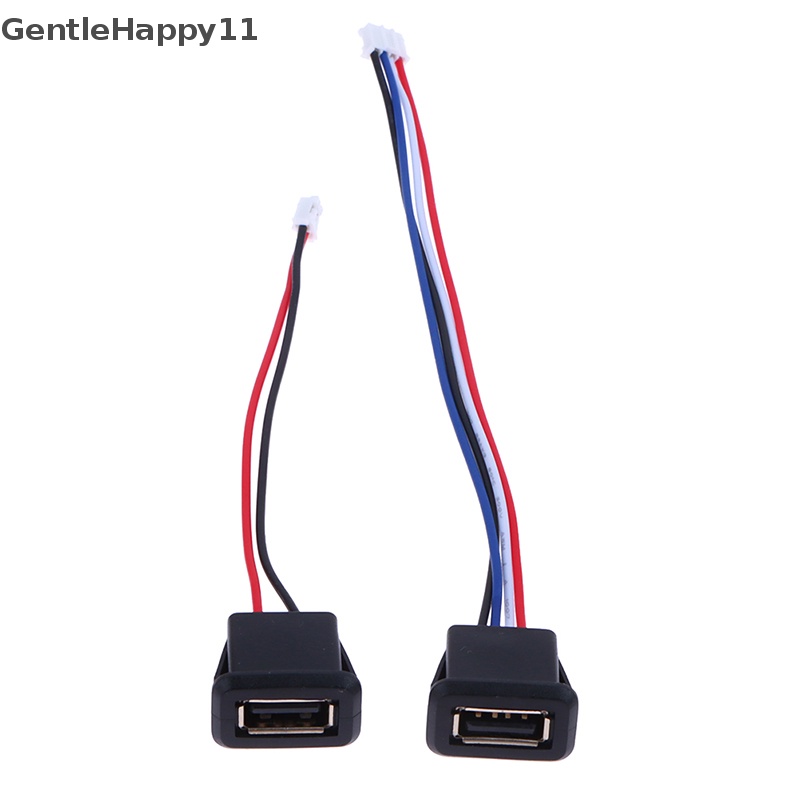 Gentlehappy USB 2.0 Female Power Jack USB2.0 Konektor Port Charging Dengan Kabel PH 2.0 id