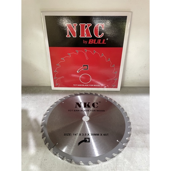 UW83F mata gergaji kayu 14 inch / mata gergaji kayu 14x40t nkc / mata gergaji cut off kayu tct 14 in