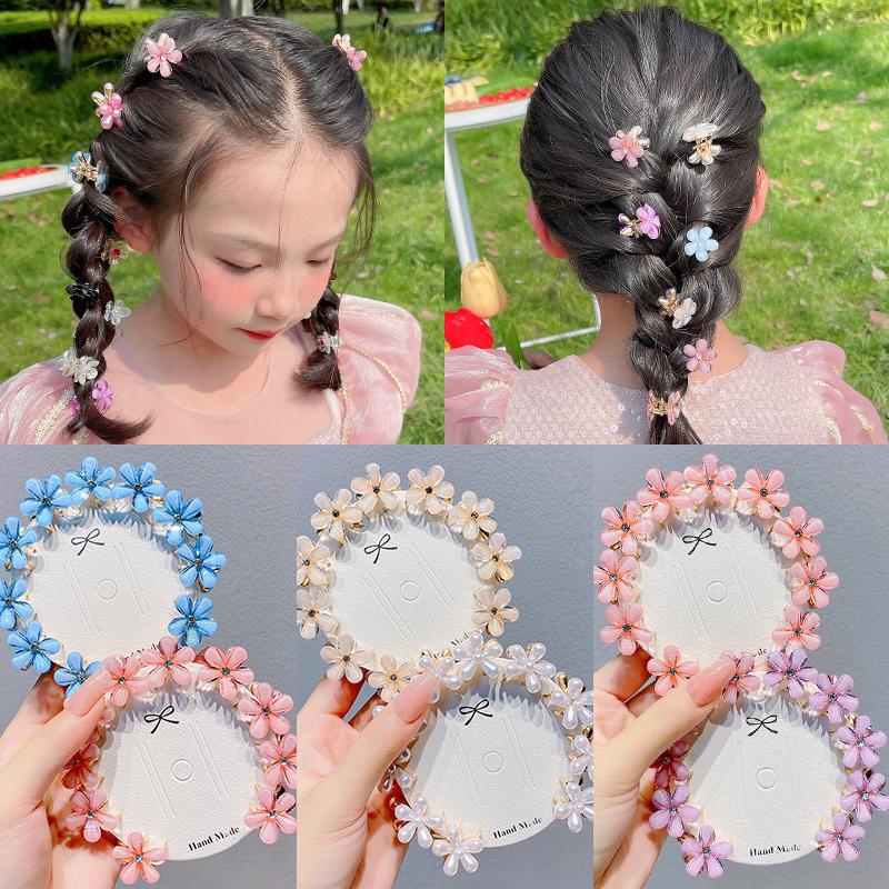 10pcs Set Jepit Rambut Bunga Anak Perempuan Bayi Lucu Hairpin