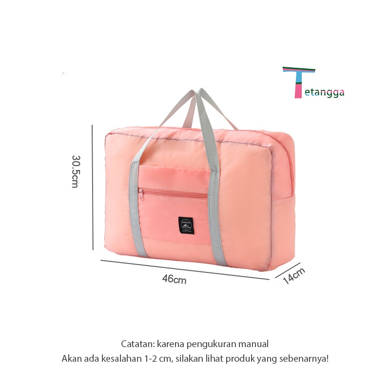 Korea easy travel bag foldable / Tas travel hand carry Murah Tas travel besar lipat hand carry anti air Travel fold bag waterproof organizer VS-137