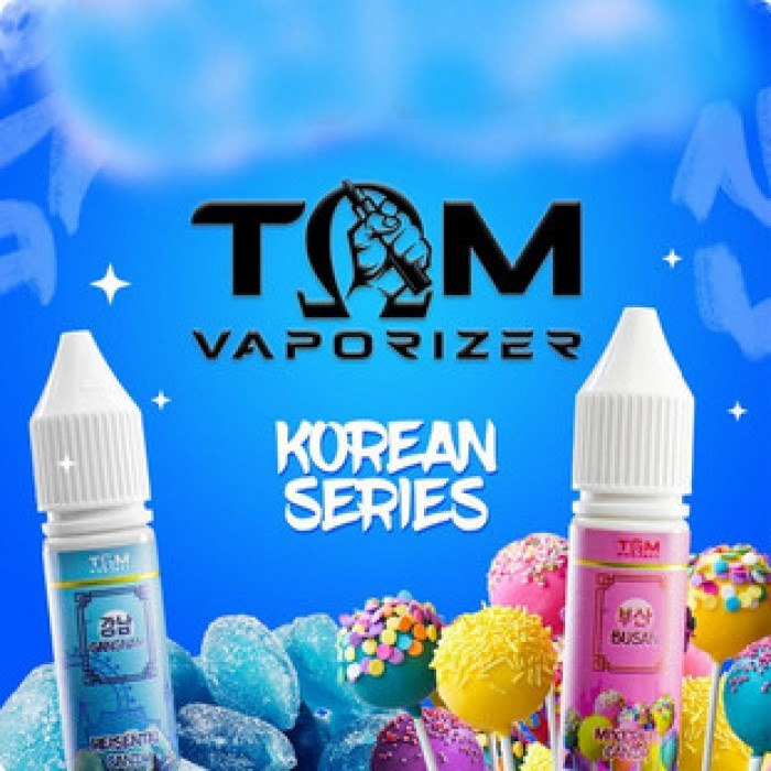 LIQUID KOREAN SERIES 15ML SALTNIC LIQUID BY TOM VAPOR X TIGAC