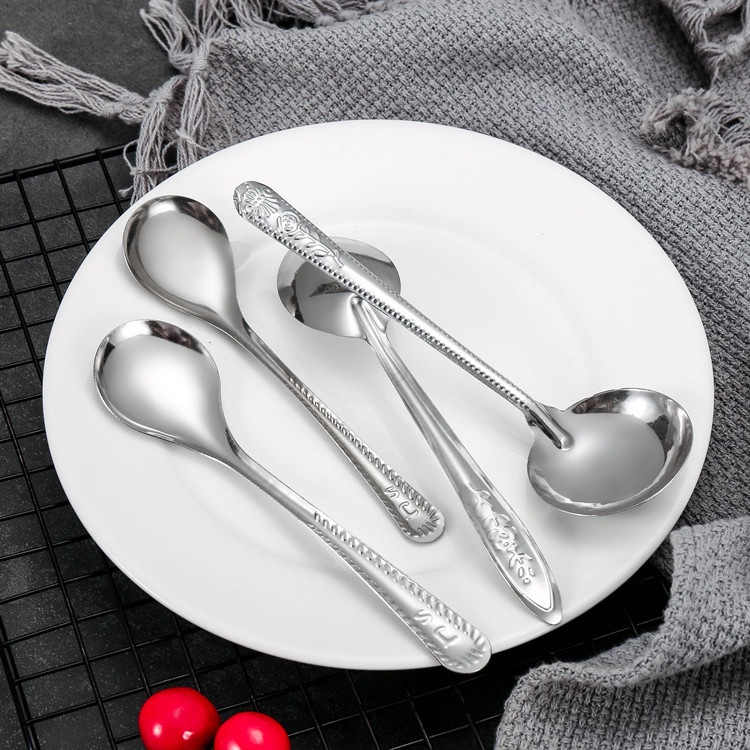 Sendok Makan Silver / Sendok Kuah 410 Stainless