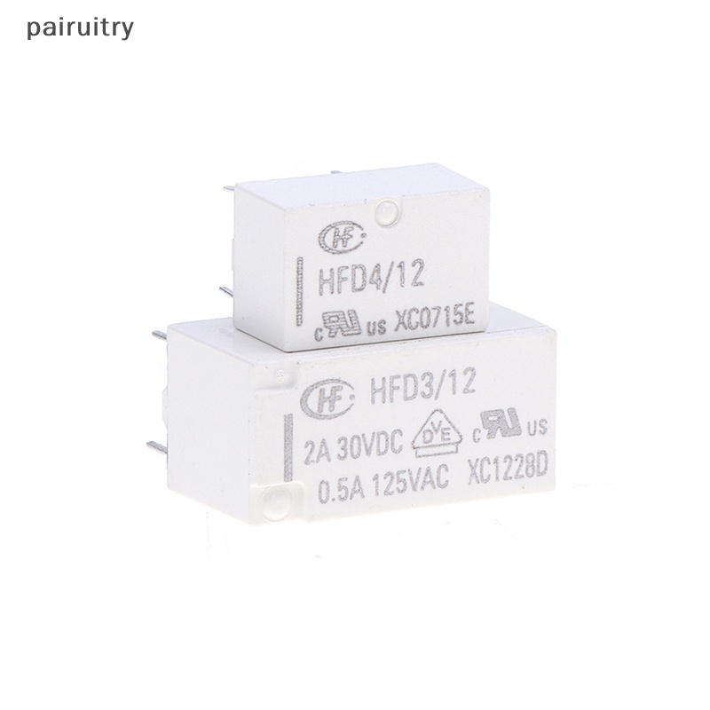 Relay Sinyal PRT HFD4 2A 8Pin SMD Relay 3V 4.5V 5V 12V 24V DC HFD4-V/5V HFD4 /12V -S PRT