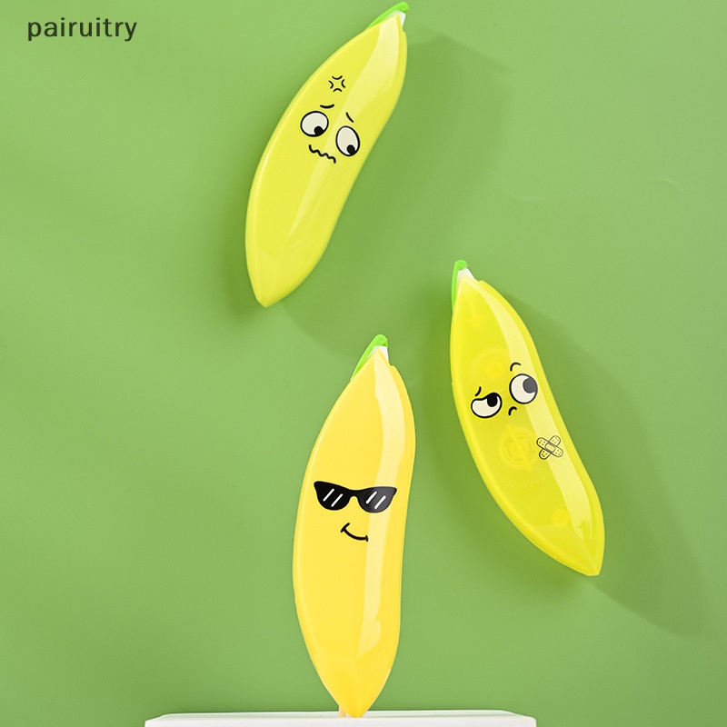 Prt Creative Banana Series Correction Tape Ekspresi Lucu PET Film Correction Tape Alat Tulis Perlengkapan Sekolah PRT