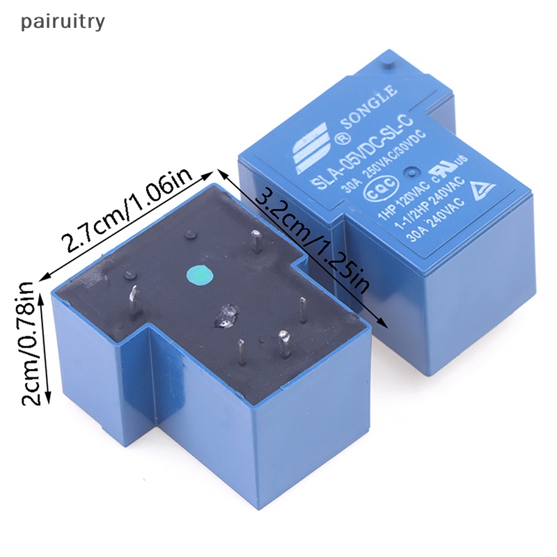 Prt 2PCS/lot4/5/6PIN Power Relay SLA-5VDC-SL-C SLA-12VDC-SL-C SLA-24VDC-SL-C PRT