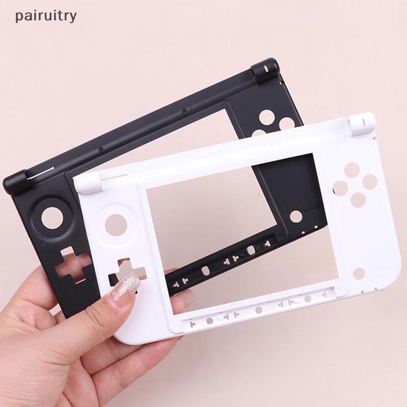 Prt 1PC Casing Housing Pengganti Shell Hitam Kualitas Tinggi Untuk 3DS XL LL 3DSXL 3DSLL Bingkai Tengah PRT