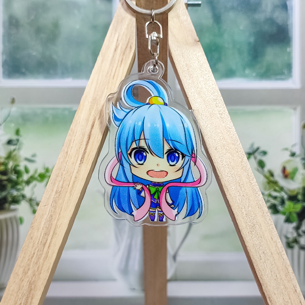 Konosuba | Keychain | Gantungan Kunci Aqua