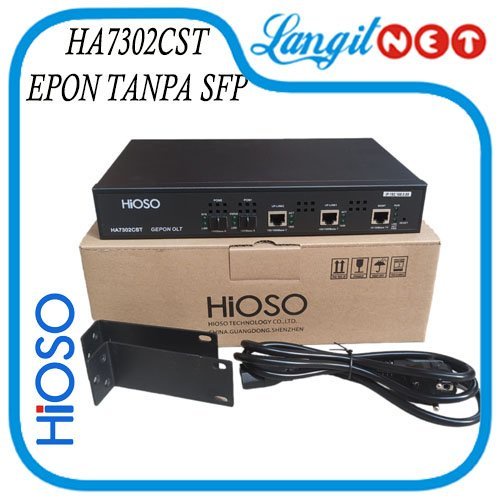 HIOSO EPON OLT HA7302CST 2 PON TANPA SFP