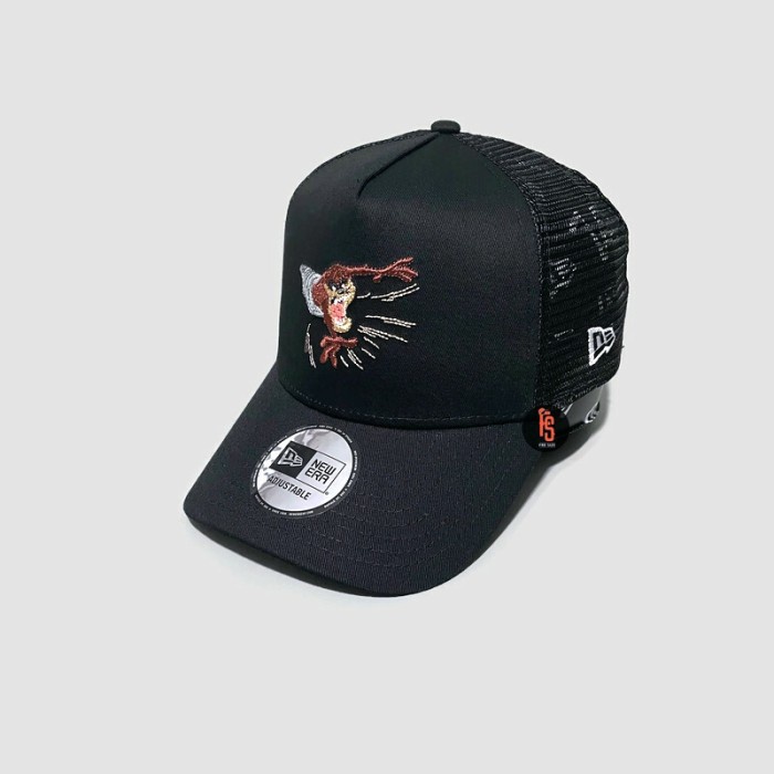 TOPI NEW ERA ORIGINAL TRUCKER TASMANIAN RUNNING BLACK
