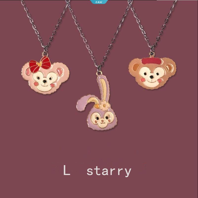 Linabell Kalung StellaLou Kawaii Liontin Gadis Klavikula Perhiasan Kepribadian Niche Desain Sweater Rantai Untuk Hadiah Anak [ZK]