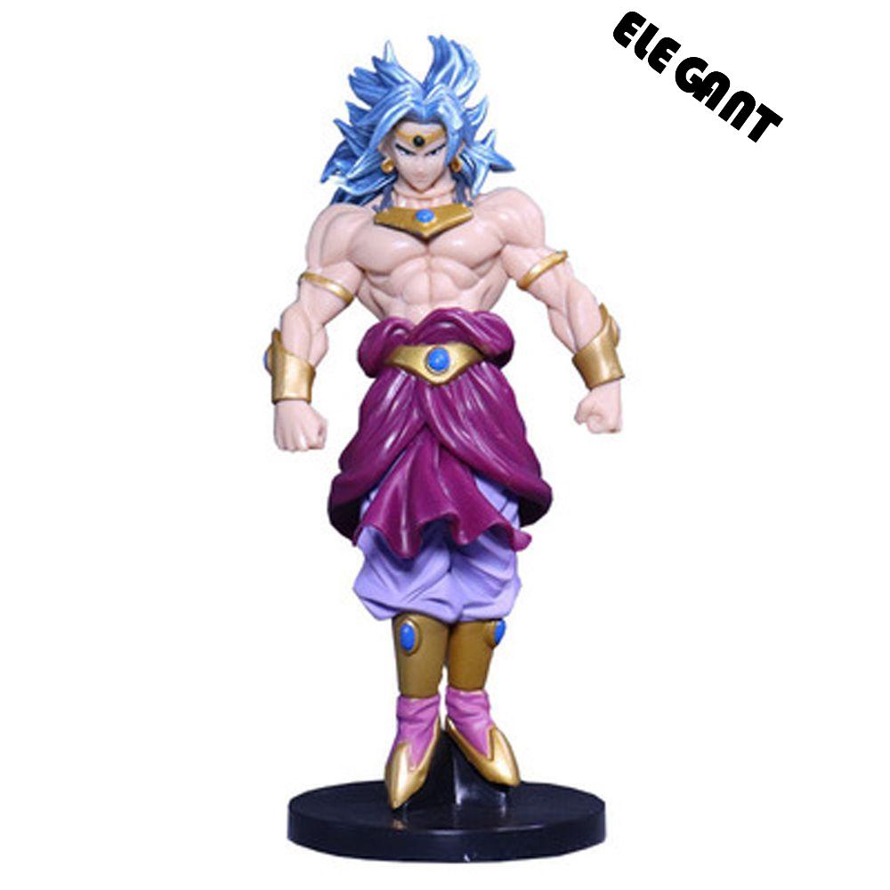 [Elegan] Action Figure Untuk Anak Dekorasi Rumah DBZ Mainan Model Rambut Biru Mainan Budokai