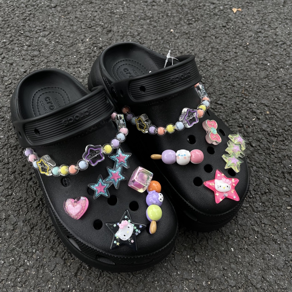 &lt;Y2K:)&gt; Jibbitz Lucu Untuk crocs jibbitz Resin jibbitz set crocs clog jibbitz Gesper Sepatu Dekorasi Sepatu