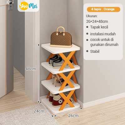 Rak Sepatu Susun / Shoe Rack Sandal Holder Serbaguna - 1102