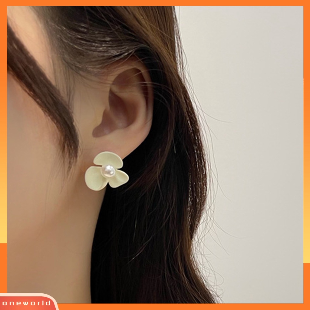 [WOD] 1pasang Klip Telinga Pengerjaan Halus Semua Pertandingan Menarik Eye-catching Shiny Dress Up Sederhana Indah Anting-Anting Aksesoris Untuk Kehidupan Sehari-Hari