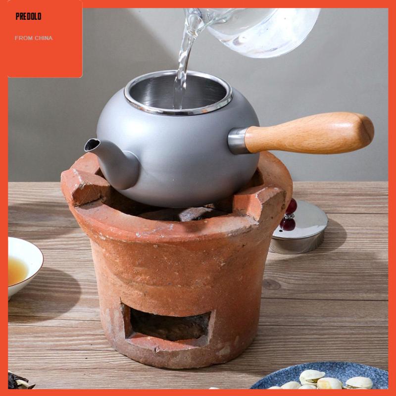 [Predolo] Tea Kettle Teko Kopi Pot Taman Kamp Piknik Memancing Camping Water Kettle