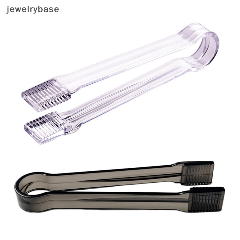 [jewelrybase] 1pc Penjepit Es Dapur Plastik Makanan Serving Tong Cube Sugar Clip Grabber Boutique