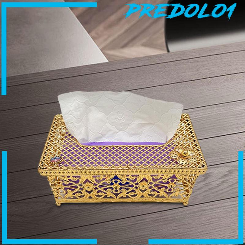 [Predolo1] Kotak Tisu Cover Persegi Panjang Tempat Tisu Kamar Mandi Untuk Meja Dan Meja Rumah