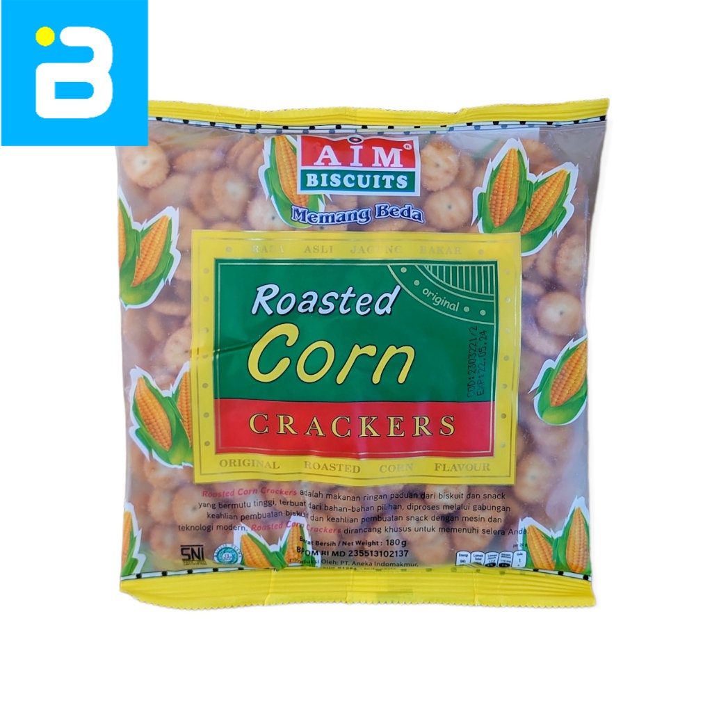 

AIM Biscuits Roasted Corn Crackers 180 G