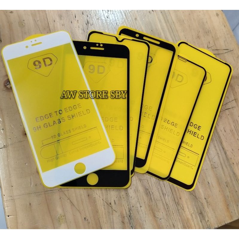 tempered glass samsung a01 full cover protection A01 bening