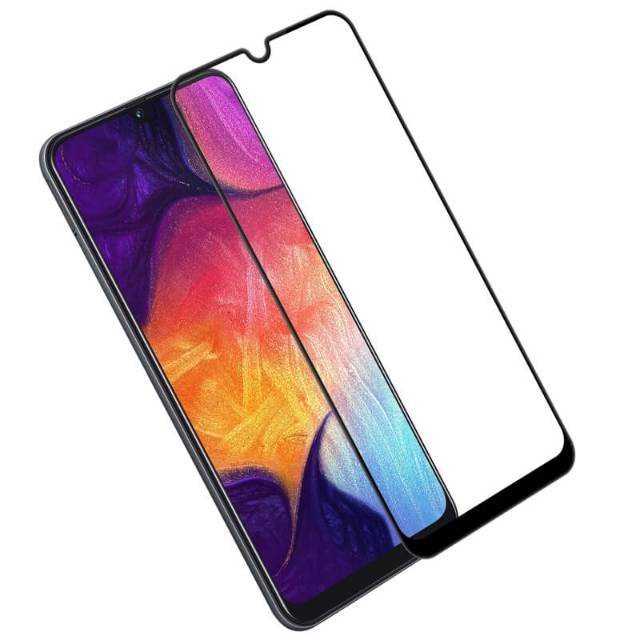 Tempered glass samsung a20 a30 a50 m21 full cover full screen