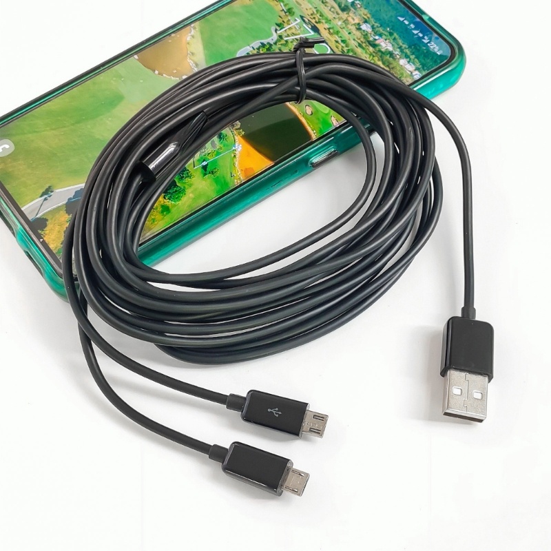 Vivi Kabel USB Ke Micro USB USB 2-in-1 Portabel Pengisian Lebih Cepat Transmisi Data