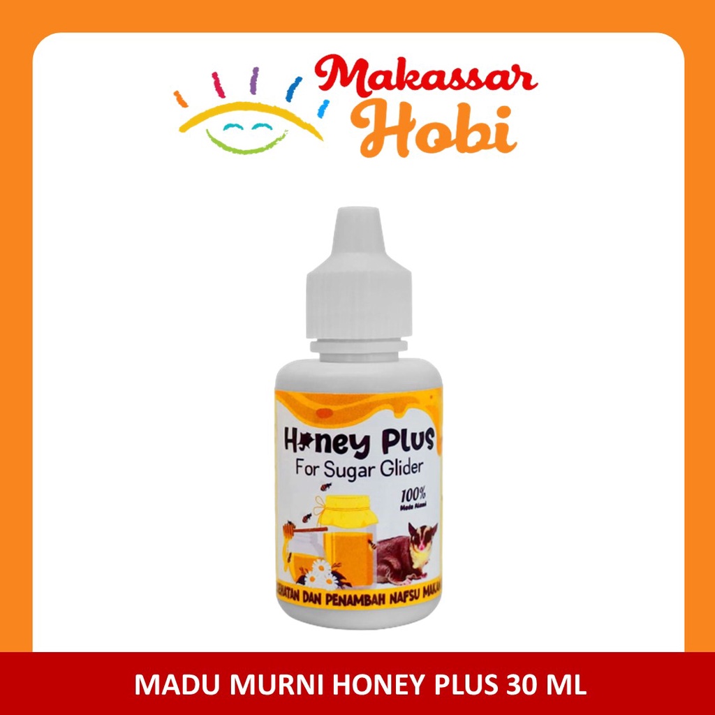 Madu Murni HONEY PLUS Obat Suplemen Penambah Nafsu Makan Sugar Glider