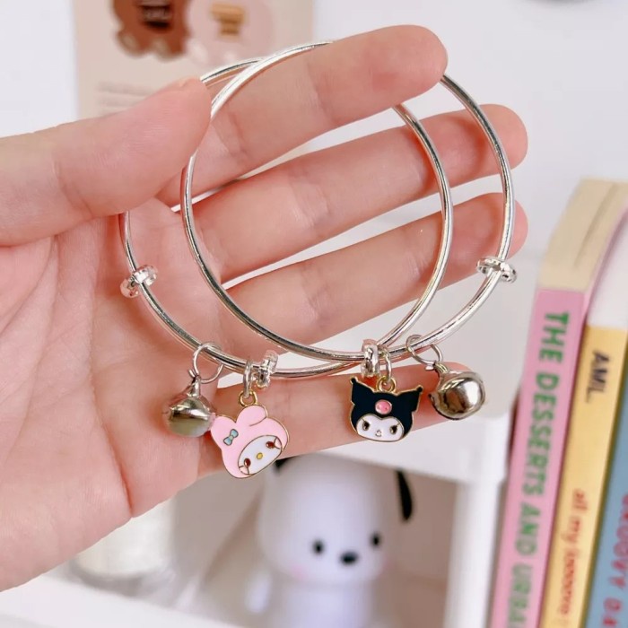 Gelang Sanrio Melody Kuromi Cinnamoroll Anak Perempuan  Karakter Lucu