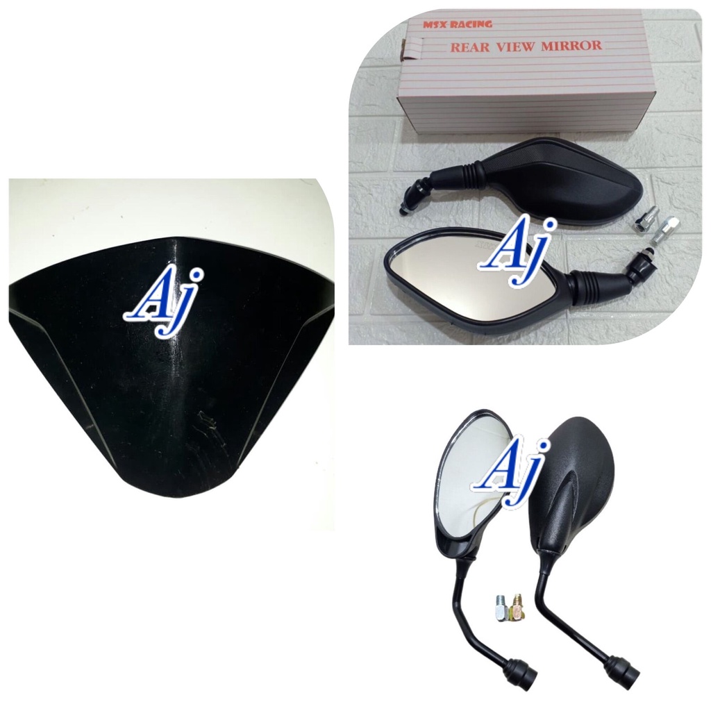 Visor Honda Supra Fit Supra Lama plus spion Termurah