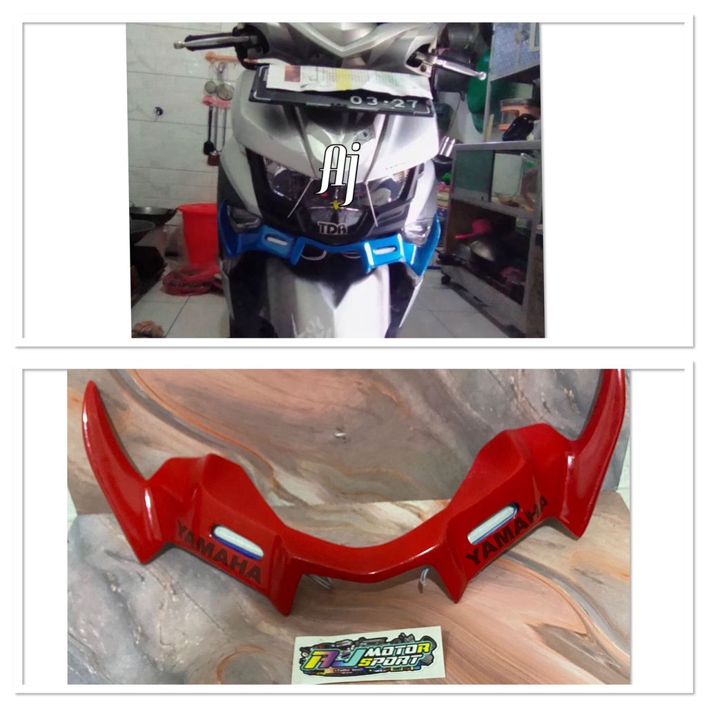 winglet  plus lampu LED Yamaha Mio soul GT 125