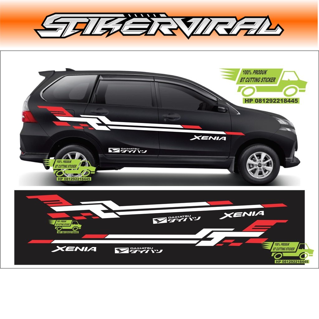 stiker mobil daihatsu xenia stiker xenia stiker xenia stiker cutting mobil xenia stiker mobil xenia