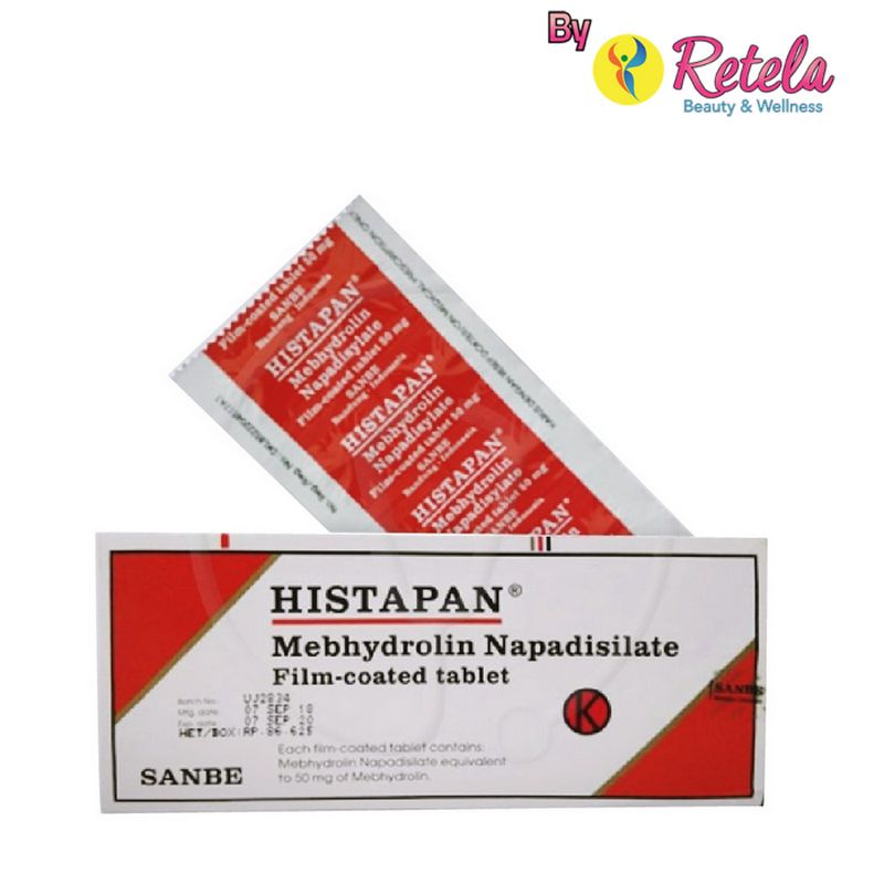 HISTAPAN 50MG FCT 1 BLISTER 10 TABLET