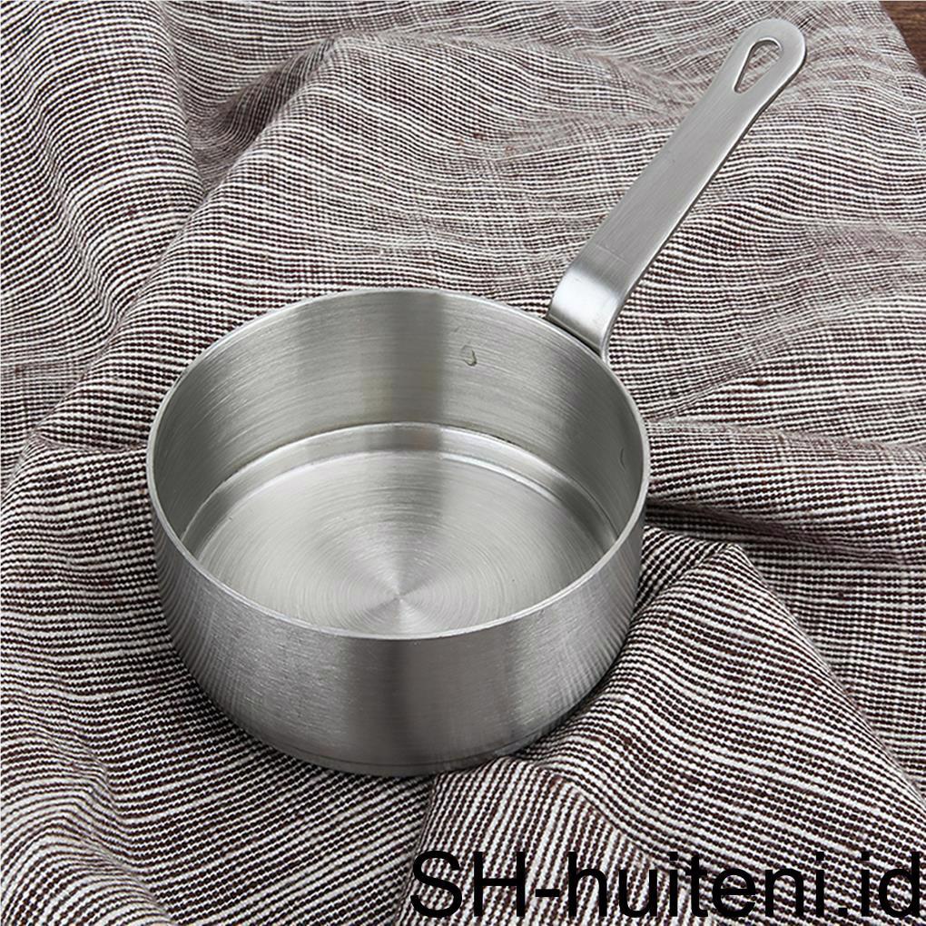 Panci Stainless Steel Rumah Tangga Profesional Aksesori Kue Pegangan Panjang Panci Leleh Aksesori Peralatan Masak Wadah Boiler