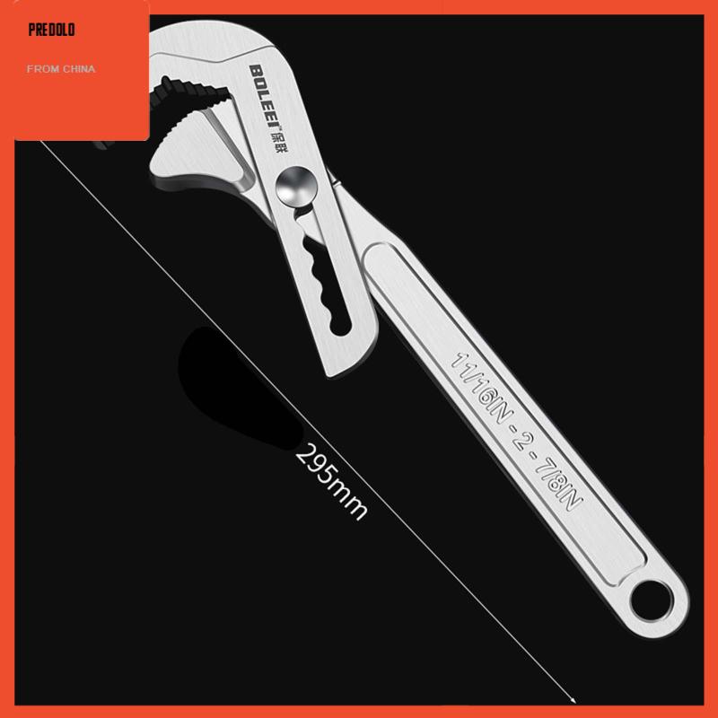 [Predolo] Adjustable Wrench Kunci Kamar Mandi Untuk Tabung Perbaikan Mobil Perawatan Rumah