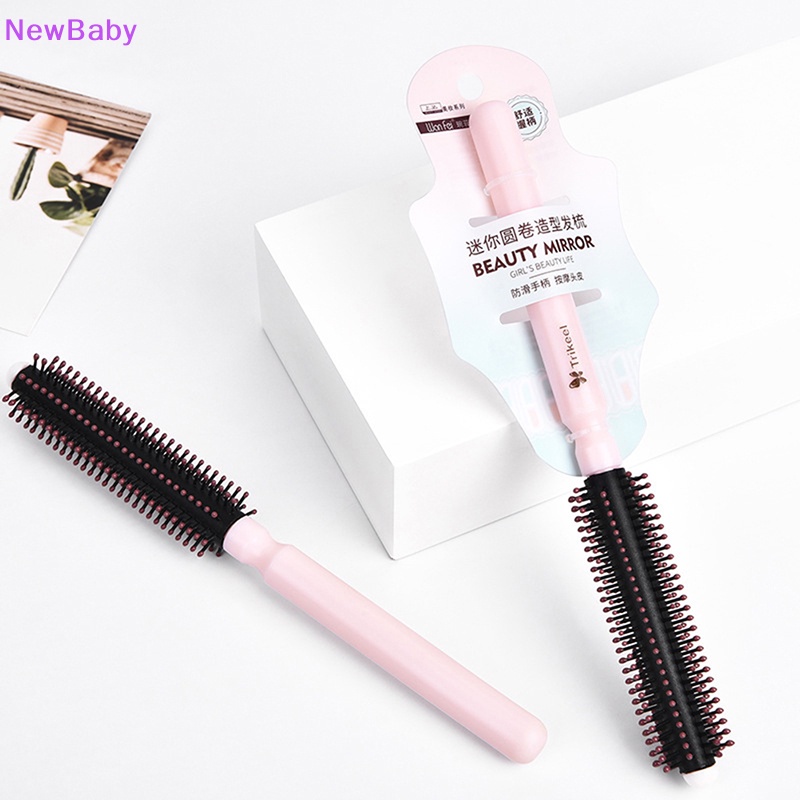 Newbaby 1PC Roll Brush Sisir Rambut Bulat Wavy Curly Styling Care Curling Alat Salon ID