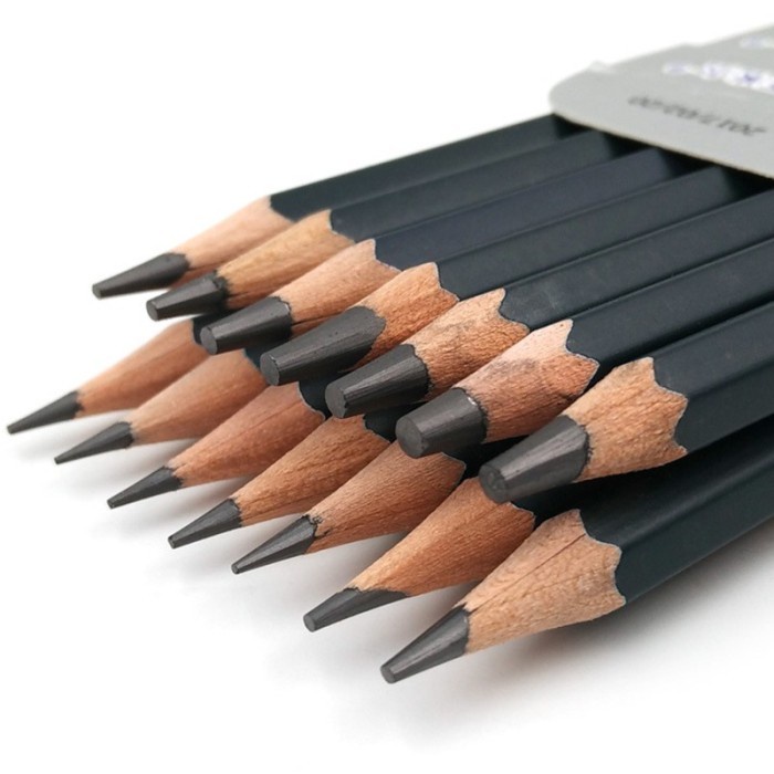 

Set Pensil Sketsa Drawing Graphite Professional Pencils Charcoal 14pcs