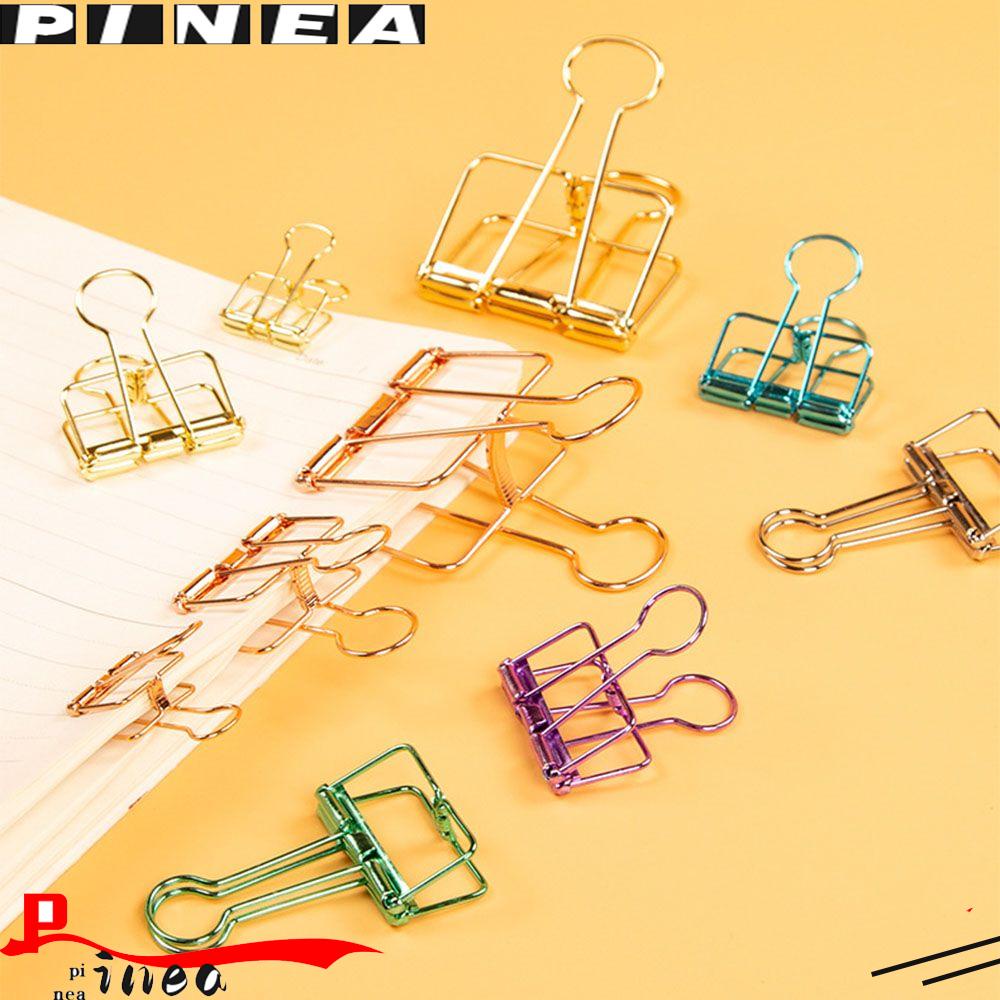 Klip Pengikat Nanas Dekorasi Swallowtail Clamp Paper Organizer Penjepit Kertas