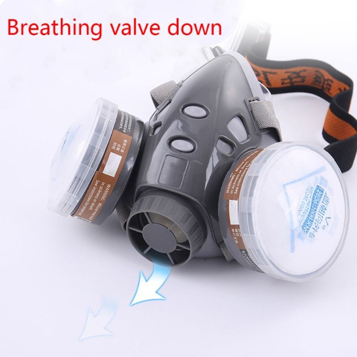 SAFURANCE Masker Gas Respirator Anti-Dust Chemical - SF02