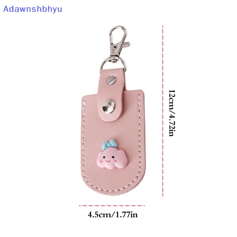 Adhyu 1Pc Warna Lucu Kulit Tempat Kartu Akses Dompet Fashion Mini Cards Cover ID