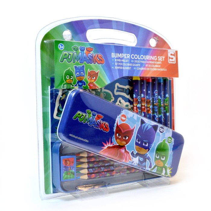 

Paket Alat Mewarnai Karakter PJ Masks - COLOURING SET