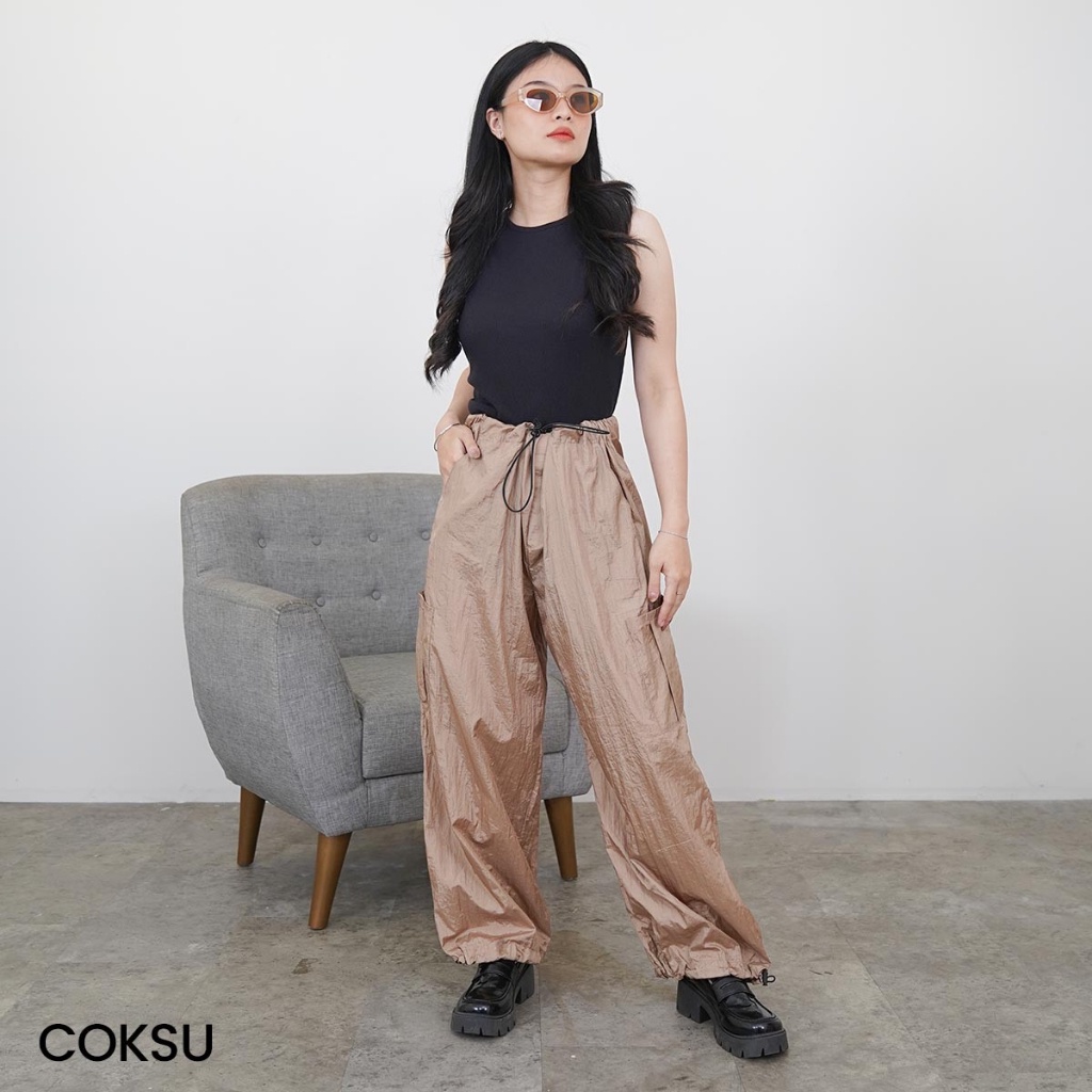 Nisu Cargo Pants Celana Panjang Wanita