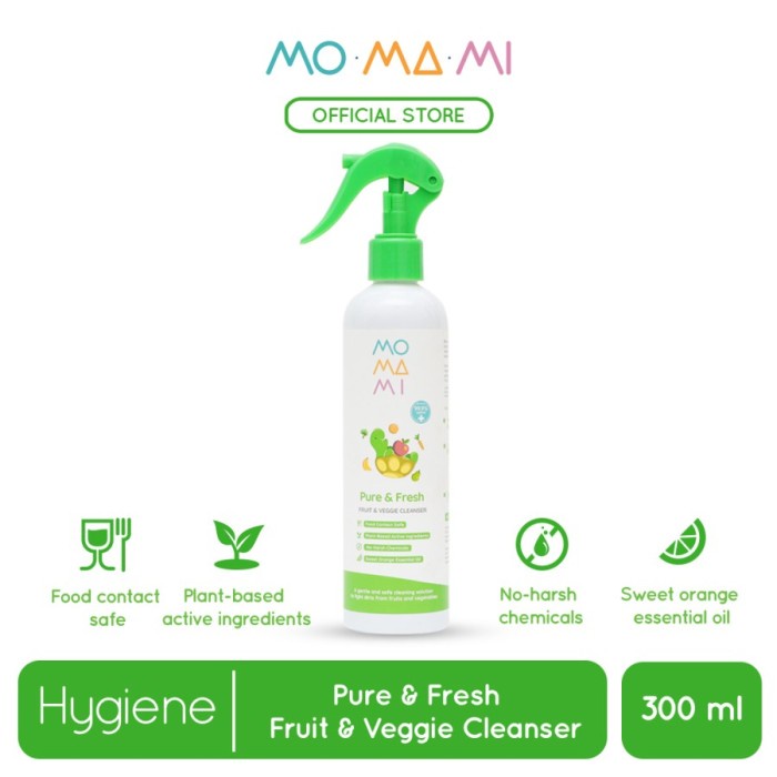 Momami Pure &amp; Fresh Fruit &amp; Veggie Cleanser / Pembersih Sayur dan Buah