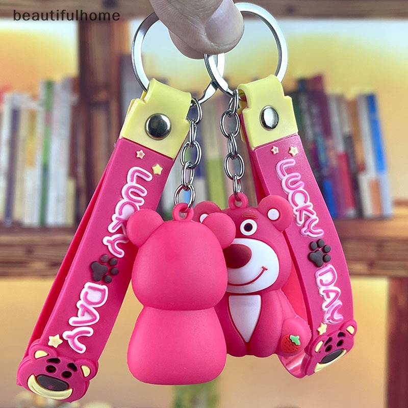 {beautifulhome} Creative Toy Story Anime Figure Manyo Keyring Ornaments Kartun Boneka Lucu Tas Gantungan Kunci Mobil Liontin Aksesoris Anak Hadiah.