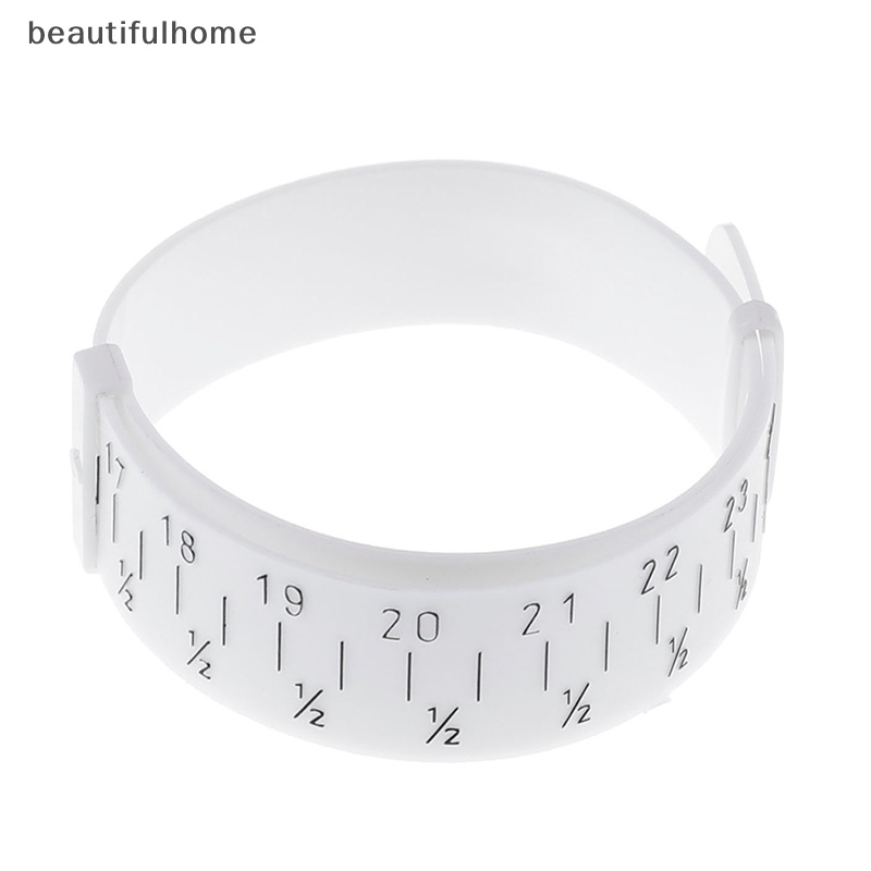 {beautifulhome} Bracelet sizer Gelang Tangan Plastik Alat Ukur bangle jewelry making gauge hand.