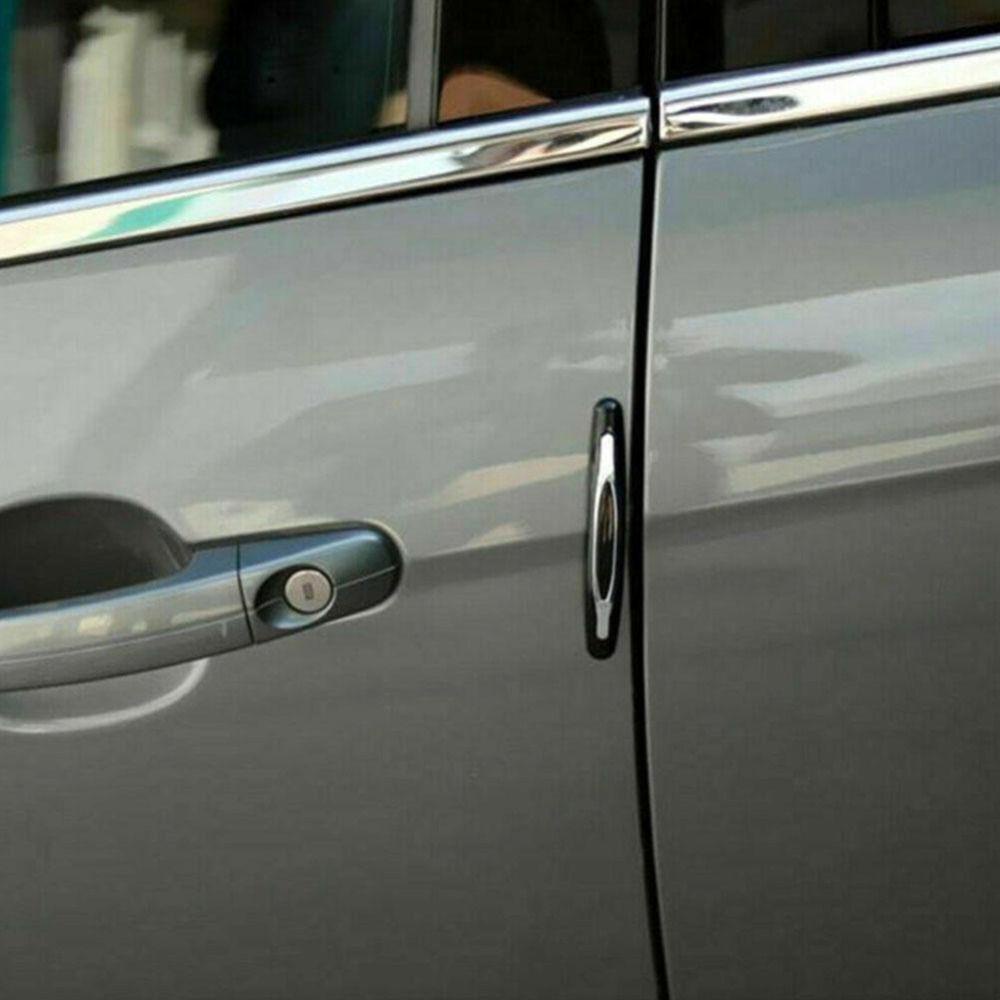 Populer Pelindung Pintu Mobil Anti Gores Body Mobil Protect ABS Putih Hitam Guard Strip Untuk Universal