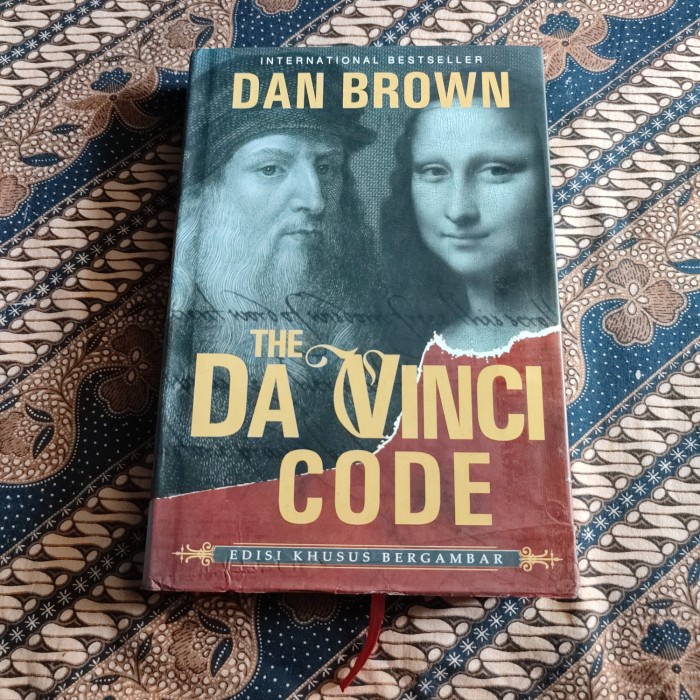 DAN BROWN THE DA VINCI CODE EDISI KHUSUS BERGAMBAR